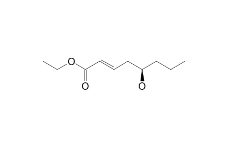 ETHYL-(R,E)-5-HYDROXYOCT-2-ENOATE;MAJOR-ISOMER