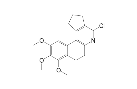 4-Chloro-8,9,10-trimethoxy-2,3,6,7-tetrahydro-1H-benzo[f]cycopenta[c]quinoline