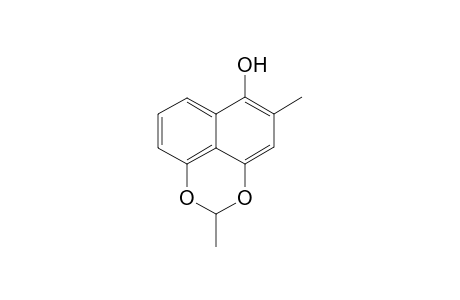 2,5-Dimethyl-2H-naphtho[4,5-d,e]-(1,3)-dioxin-6-ol