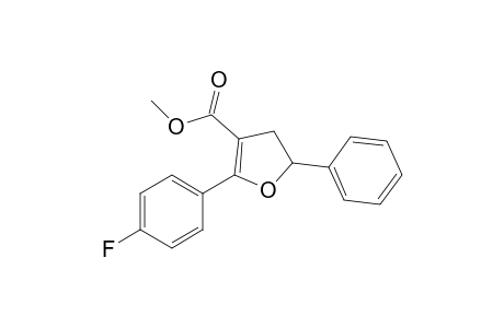 Methyl 4,5-dihydro-2-(4-fluorophenyl)-5-phenyl-3-furancarboxylate