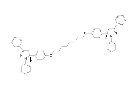 1,8-BIS-[4-(1,3-DIPHENYL-4,5-DIHYDRO-1H-PYRAZOL-5-YL)-PHENOXY]-OCTANE