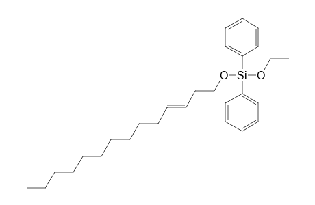 Silane, diphenylethoxy(tetradec-3-en-1-yloxy)-