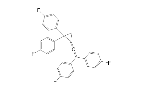 1,1-Di(p-fluorophenyl)-3-(2,2-di(p-fluorophenyl)ethenylidene)cyclopropane