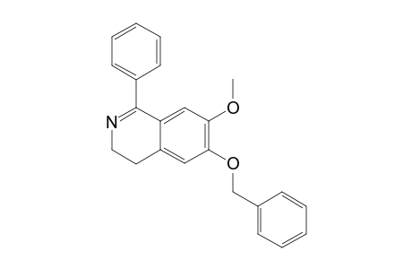 1-PHENYL-6-BENZYLOXY-7-METHOXY-3,4-DIHYDROISOQUINOLINE