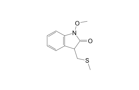 1-Methoxy-3-[(methylsulfanyl)methyl]-indol-2-one
