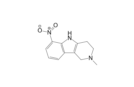 3-Methyl-8-nitro-1,2,3,4-tetrahydro-.gamma.-carboline