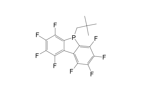 5H-Dibenzophosphole, 5-(2,2-dimethylpropyl)-1,2,3,4,6,7,8,9-octafluoro-