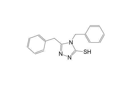 4H-1,2,4-triazole-3-thiol, 4,5-bis(phenylmethyl)-