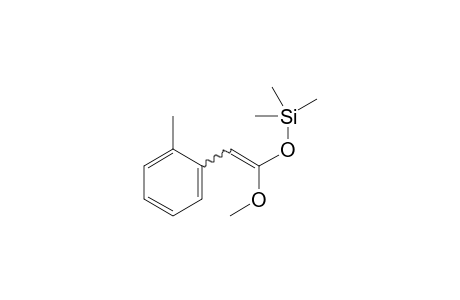 ((1-methoxy-2-(o-tolyl)vinyl)oxy)trimethylsilane