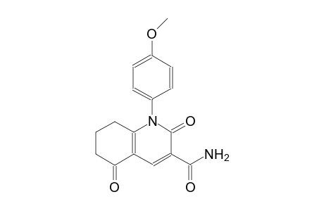 3-quinolinecarboxamide, 1,2,5,6,7,8-hexahydro-1-(4-methoxyphenyl)-2,5-dioxo-