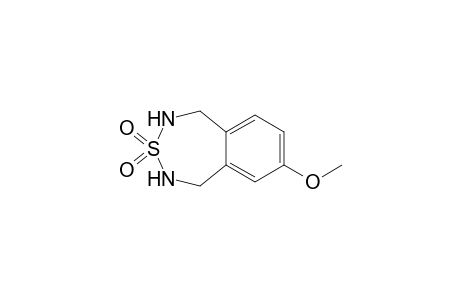 3,2,4-Benzothiadiazepine, 1,2,4,5-tetrahydro-7-methoxy-, 3,3-dioxide