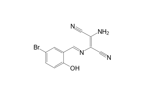 2-Butenedinitrile, 2-amino-3-[[(5-bromo-2-hydroxyphenyl)methylene]amino]-
