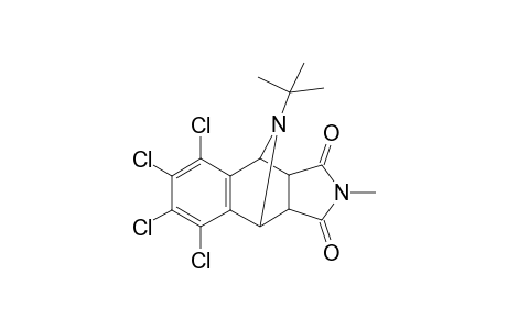 (exo)-9-(t-butyl)-1,2,3,4-tetrahydro-5,6,7,8-tetrachloro-N'-methyl-1,4-iminonaphthalene-2,3-dicarboximide