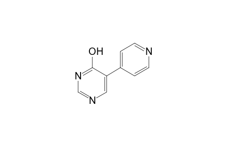5-(4-pyridyl)-4-pyrimidinol