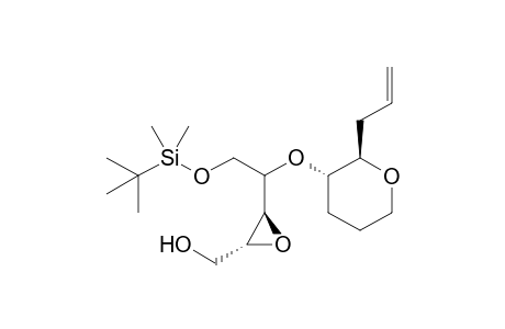 (2R,3S,4R/S,2'R,3'S)-4-{(2'-Allyloxan-3'-yl)oxy}-5-(tert-butyldimethylsilyloxy)-2,3-epoxypentanol