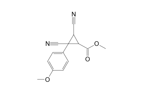 1-(Methoxycarbonyl)-2-(p-methoxyphenyl)-2,3-dicyanocyclopropane