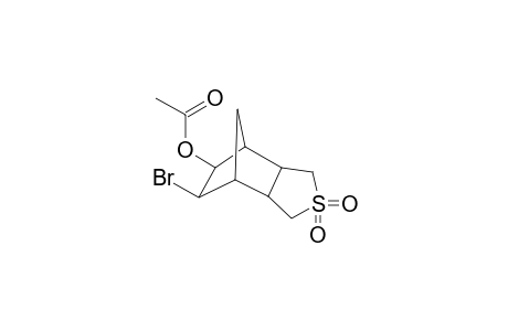 exo-8-Bromo-exo-9-acetoxy-endo-4-thiatricyclo[5.2.1.0(2,6)]decane-4,4'-dioxide