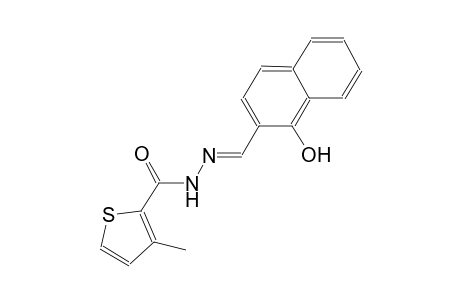 N'-[(E)-(1-hydroxy-2-naphthyl)methylidene]-3-methyl-2-thiophenecarbohydrazide