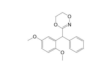 3-[(2',5'-Dimethoxyphenyl)(phenyl)methyl]-5,6-dihydro-1,4,2-dioxazine