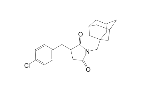 1-(1-adamantylmethyl)-3-(4-chlorobenzyl)pyrrolidine-2,5-quinone