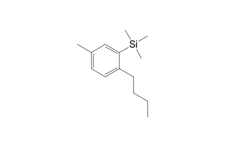 (2-Butyl-5-methylphenyl)(trimethyl)silan