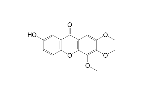 2,3,4-trimethoxy-7-oxidanyl-xanthen-9-one