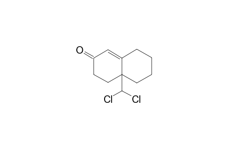 4a-(Dichloromethyl)-4,4a,5,6,7,8-hexahydro-2(3H)-naphthalenone