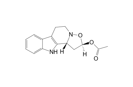 anti-2-Acetoxy-1,2,4,5-tetrahydrooxazolo[3,2-a].beta.-carboline