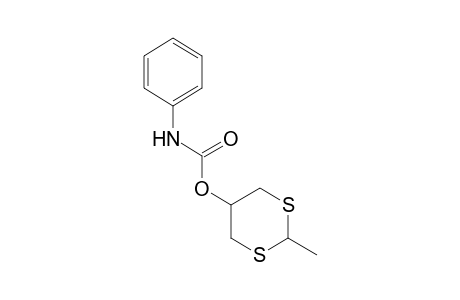 2-methyl-m-dithian-5-ol, carbanilate