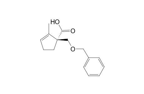 (R)-1-Benzyloxymethyl-2-methyl-cyclopent-2-enecarboxylic acid