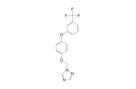 1H-1,2,4-Triazole, 1-[[4-[3-(trifluoromethyl)phenoxy]phenoxy]methyl]-