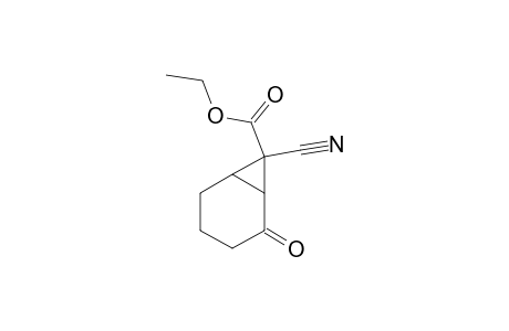 Bicyclo[4.1.0]heptane-7-carboxylic acid, 7-cyano-2-oxo-, ethyl ester