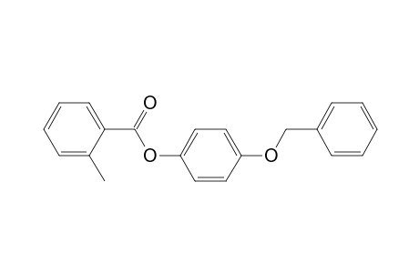 4-(Benzyloxy)phenyl 2-methylbenzoate