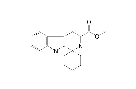 spiro[2,3,4,9-tetrahydro-$b-carboline-1,1'-cyclohexane]-3-carboxylic acid methyl ester