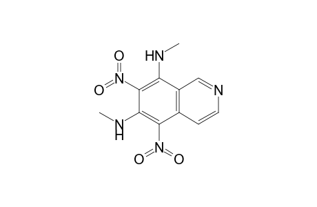 6,8-bis(Methylamino)-5,7-dinitroisoquinoline