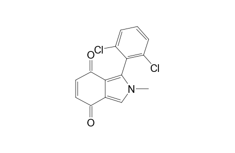 2-Methyl-1-(2',6'-dichlorophenyl)-2H-isoindole-4,7-dione