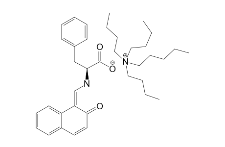 N-(2-OXONAPHTHYLIDENE)-L-PHENYLALANINE-TETRABUTYLAMMONIUM-SALT