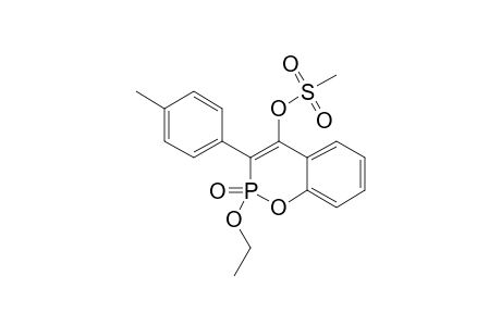 methanesulfonic acid [8-ethoxy-8-keto-9-(4-methylphenyl)-7-oxa-8$l^{5}-phosphabicyclo[4.4.0]deca-1,3,5,9-tetraen-10-yl] ester
