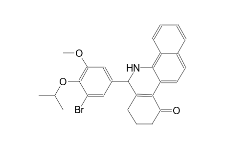 6-(3-bromo-4-isopropoxy-5-methoxyphenyl)-5,7,8,9-tetrahydrobenzo[c]phenanthridin-10(6H)-one