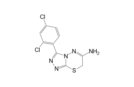 3-(2,4-dichlorophenyl)-7H-[1,2,4]triazolo[3,4-b][1,3,4]thiadiazin-6-ylamine