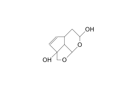 1,10-Anhydro-3,4-dihydro-4-decarbomethoxy-3a-hydroxy-gardenogenin