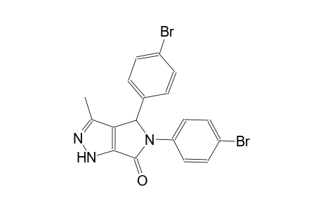 pyrrolo[3,4-c]pyrazol-6(1H)-one, 4,5-bis(4-bromophenyl)-4,5-dihydro-3-methyl-