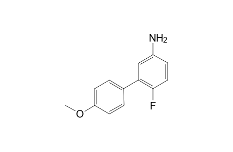 2-Fluoro-4'-methoxybiphenyl-5-amine