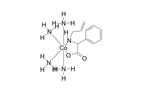 (2-ALLYLAMINO-2-PHENYLETHANOATO)-TETRAAMINECOBALT(III)