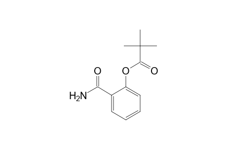 Pivalic acid, ester with salicylamide