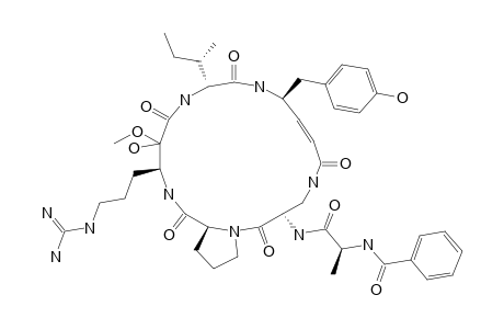CYClOTHEONAMIDE-E2;MINOR_CONFORMER;B-HEMIACETALE