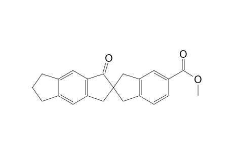 Spiro[s-indacene-2(1H),2'-[2H]indene]-5'-carboxylic acid, 1',3,3',5,6,7-hexahydro-1-oxo-, methyl ester