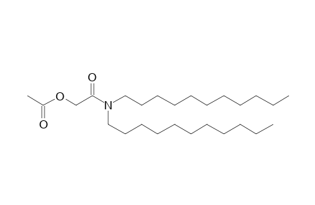 Acetoxyacetamide, N,N-diundecyl-