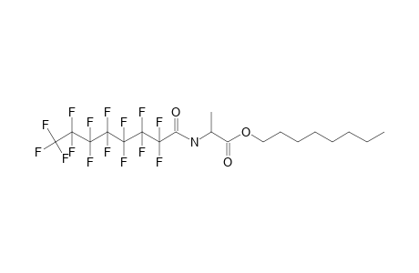 L-Alanine, N-pentadecafluorooctanoyl-, octyl ester