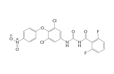 Benzamide, N-[[[3,5-dichloro-4-(4-nitrophenoxy)phenyl]-amino]carbonyl]-2,6-difluoro-